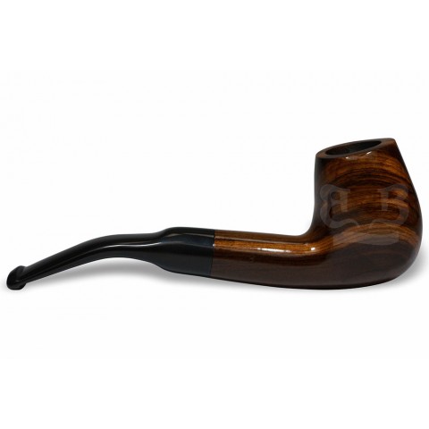 Cachimbo Bertoldi Elite Resina Natural Curvo Peça Única Cachimbo Bertoldi Elite Resina Natural Curvo Peça Única